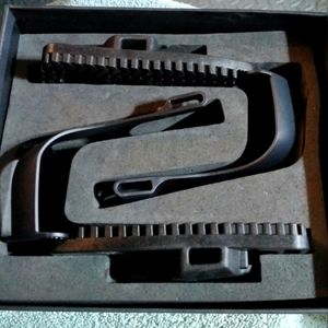 BOERTE Bike Pedal Adapter Toe Clips Cage   Compatible with Peloton Bike & Bike+